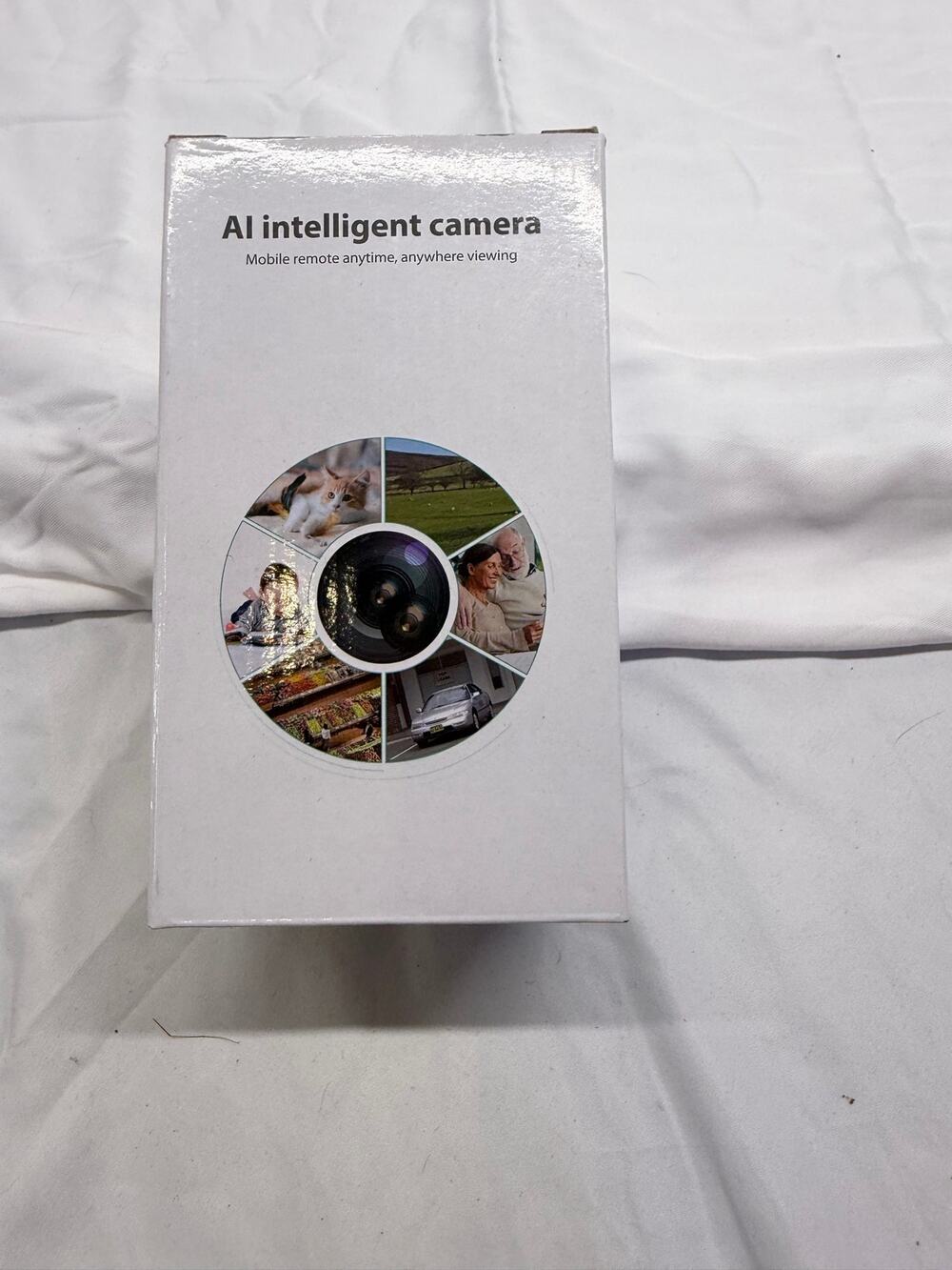 WiFi Indoor Smart AI Security Camera 360° Compatible with Alexa